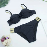 Costum de baie din două piese ''Black Effort'' - Zappy Fashion Romania